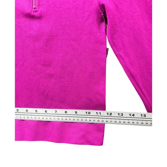 Rue 21 - Women's 1/2 Zip Long Sleeve Shirt - Purple - Medium - Picture 5 of 13